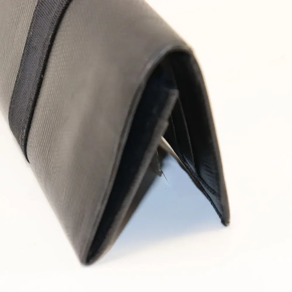 Vintage‎ Salvatore Ferragamo Vara Bow Black Leather Continental Wallet